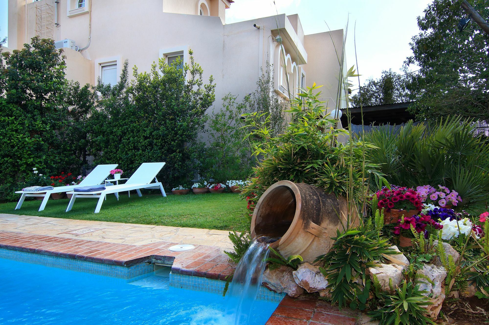 Oasis Pool House By Ghh Villa Lagonisi Luaran gambar